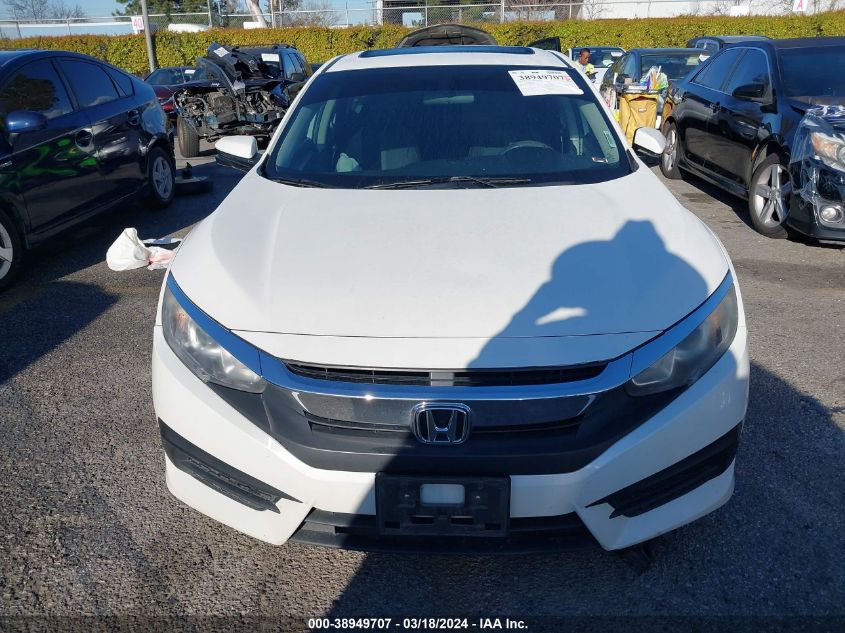 2017 Honda Civic Ex VIN: 19XFC2F72HE214279 Lot: 38949707