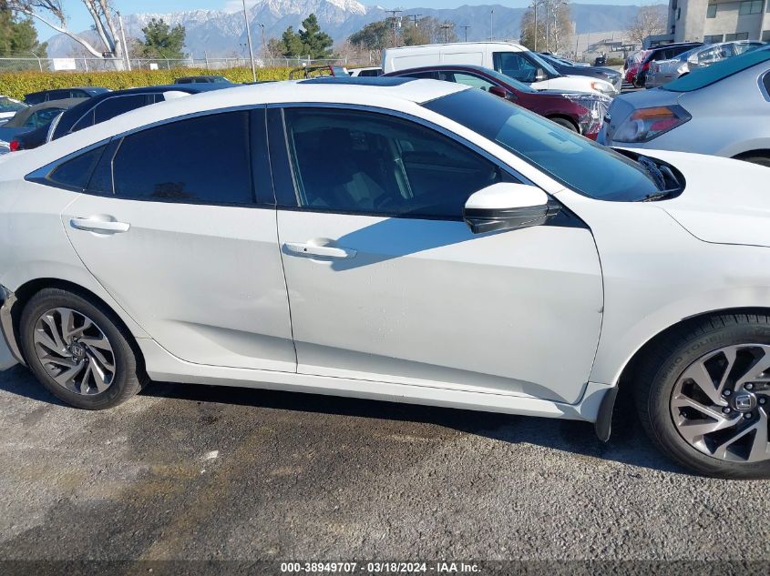 2017 Honda Civic Ex VIN: 19XFC2F72HE214279 Lot: 38949707