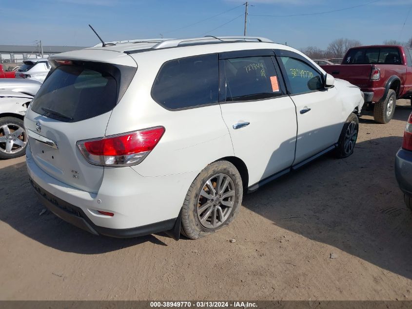 2014 Nissan Pathfinder Sv VIN: 5N1AR2MM8EC727844 Lot: 38949770