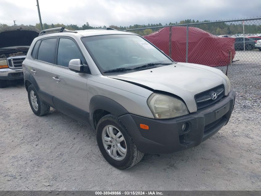 2006 Hyundai Tucson Gls/Limited VIN: KM8JN12D66U372452 Lot: 38949866