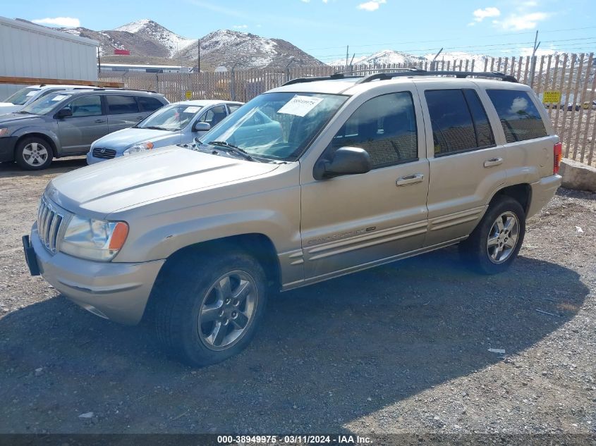 2003 Jeep Grand Cherokee Limited VIN: 1J4GW58N83C595459 Lot: 38949975