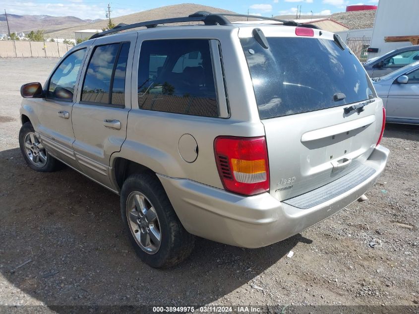 2003 Jeep Grand Cherokee Limited VIN: 1J4GW58N83C595459 Lot: 38949975