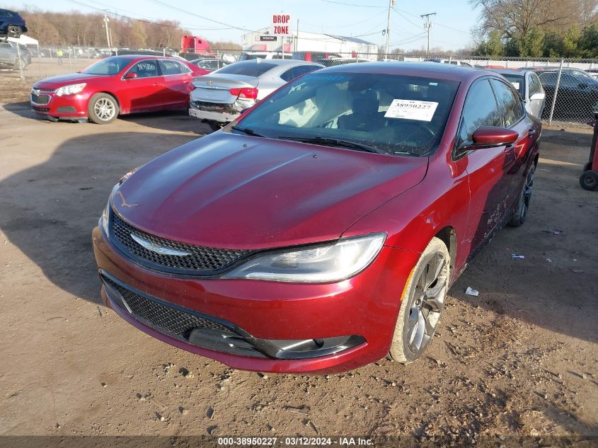 2015 Chrysler 200 S VIN: 1C3CCCBB3FN693358 Lot: 38950227