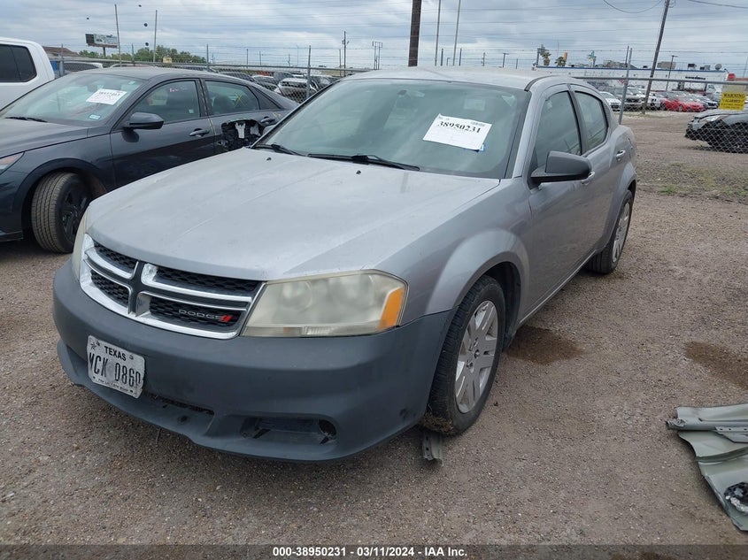 2014 DODGE AVENGER SE - 1C3CDZAB8EN235590