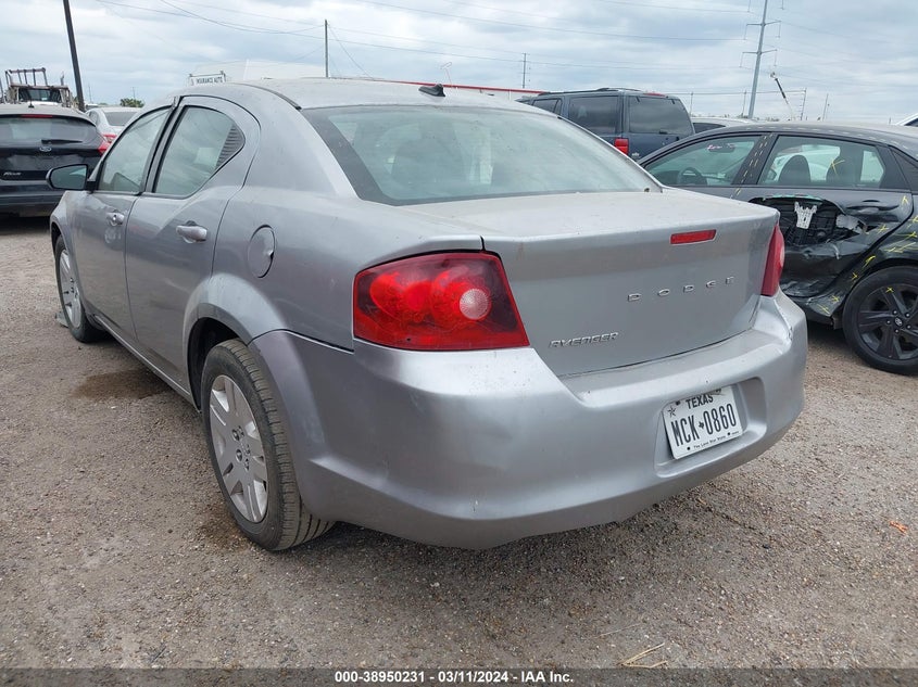 2014 DODGE AVENGER SE - 1C3CDZAB8EN235590