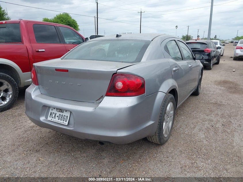2014 DODGE AVENGER SE - 1C3CDZAB8EN235590