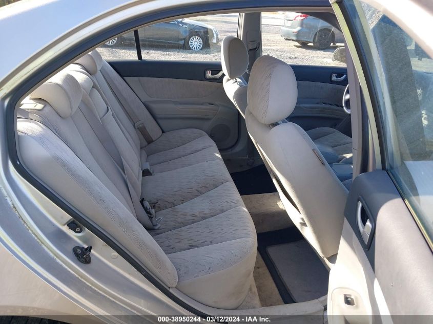 KMHET46C06A085068 | 2006 HYUNDAI SONATA