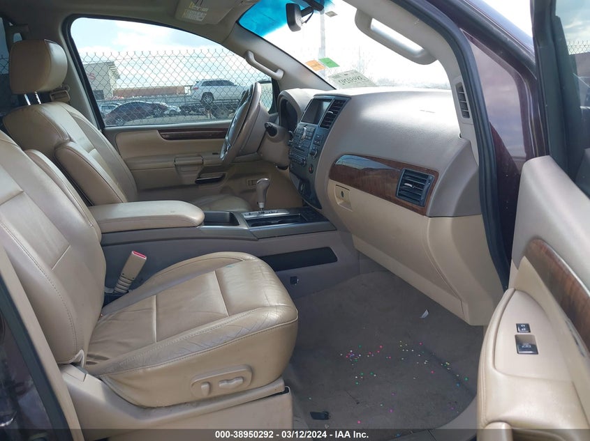 2014 Nissan Armada Platinum VIN: 5N1BA0ND1EN610917 Lot: 38950292