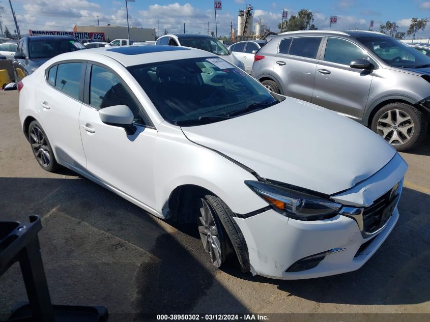 2018 MAZDA MAZDA3 GRAND TOURING - 3MZBN1W38JM175707