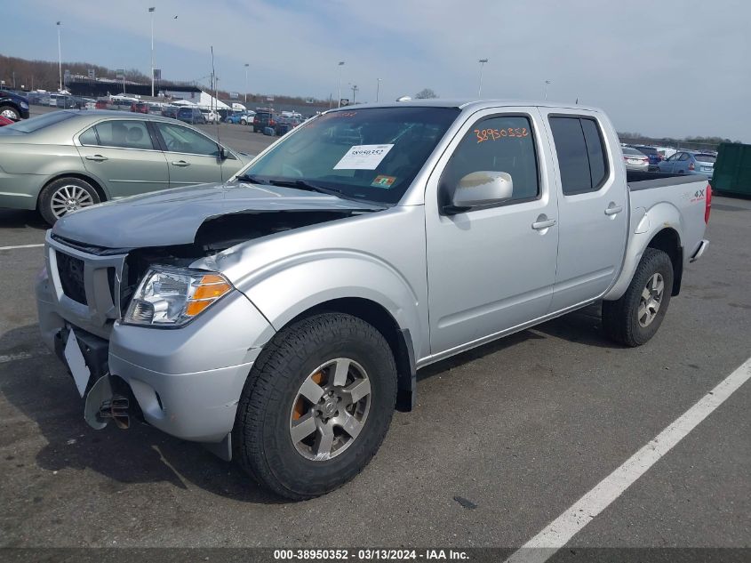 2010 Nissan Frontier Pro-4X VIN: 1N6AD0EV7AC449542 Lot: 38950352