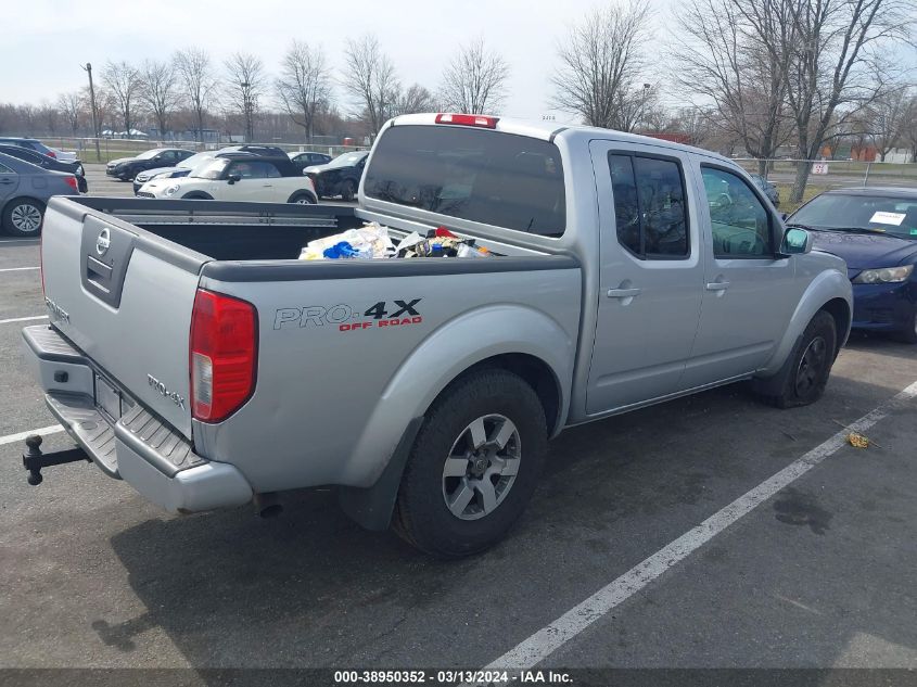 2010 Nissan Frontier Pro-4X VIN: 1N6AD0EV7AC449542 Lot: 38950352