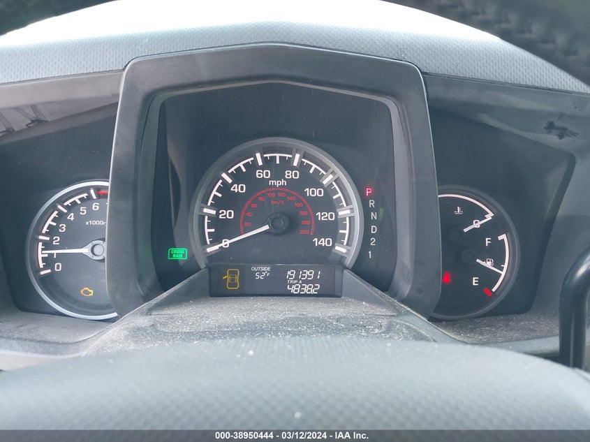 2013 HONDA RIDGELINE RTL - 5FPYK1F55DB011726