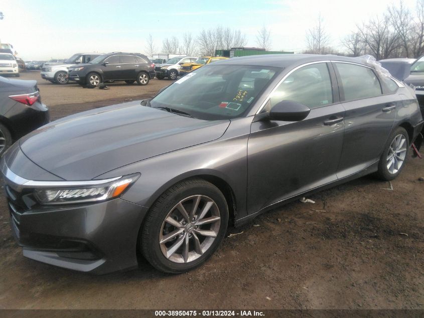 2021 Honda Accord Lx VIN: 1HGCV1F19MA071350 Lot: 38950475