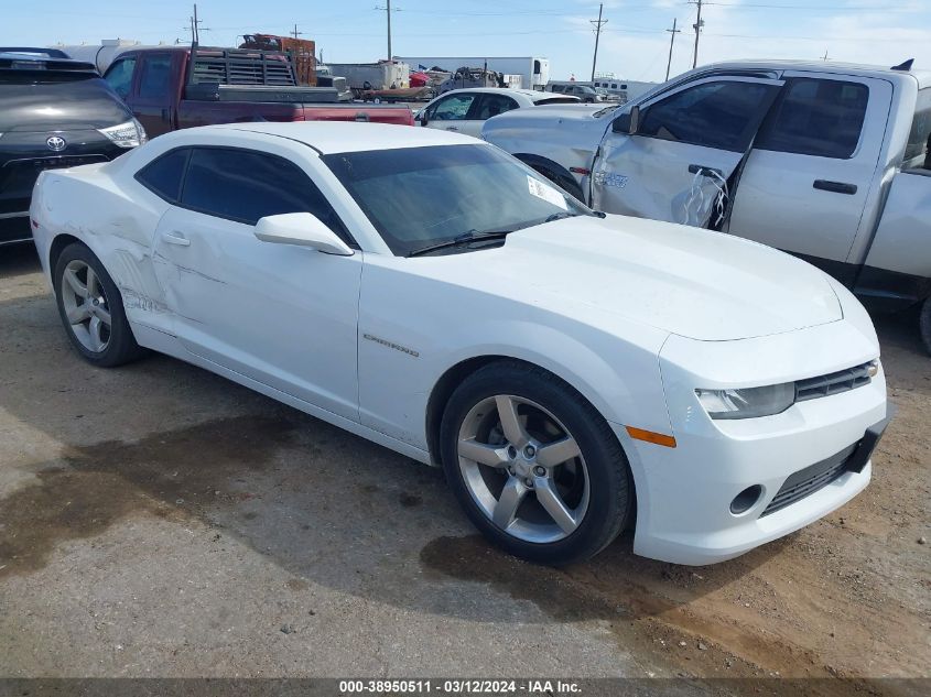 2015 CHEVROLET CAMARO LT - 2G1FD1E37F9168233