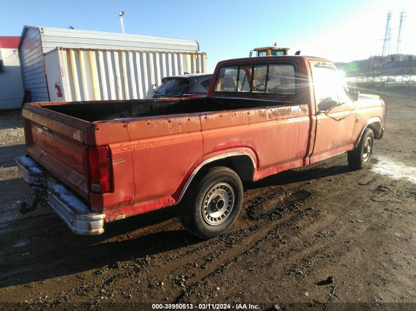 2FTCF10F8CCA13288 1982 Ford F100
