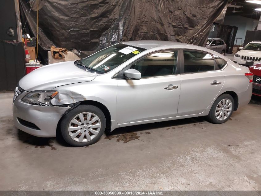 3N1AB7AP0DL724950 | 2013 NISSAN SENTRA