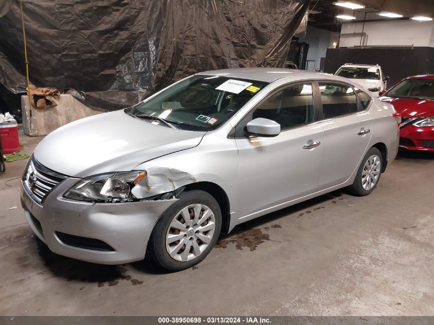 3N1AB7AP0DL724950 | 2013 NISSAN SENTRA