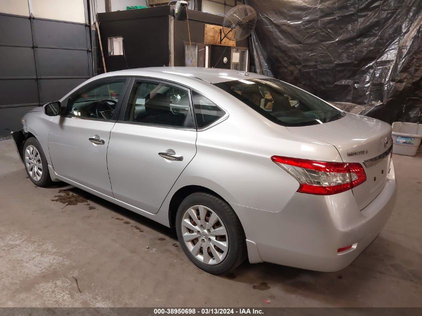 3N1AB7AP0DL724950 | 2013 NISSAN SENTRA