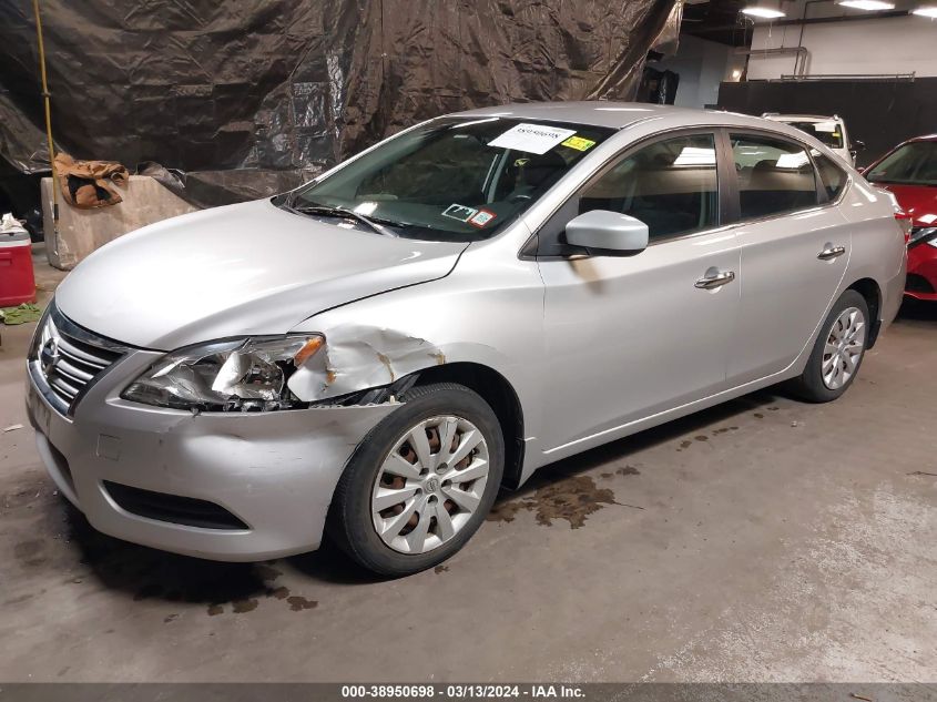 3N1AB7AP0DL724950 | 2013 NISSAN SENTRA