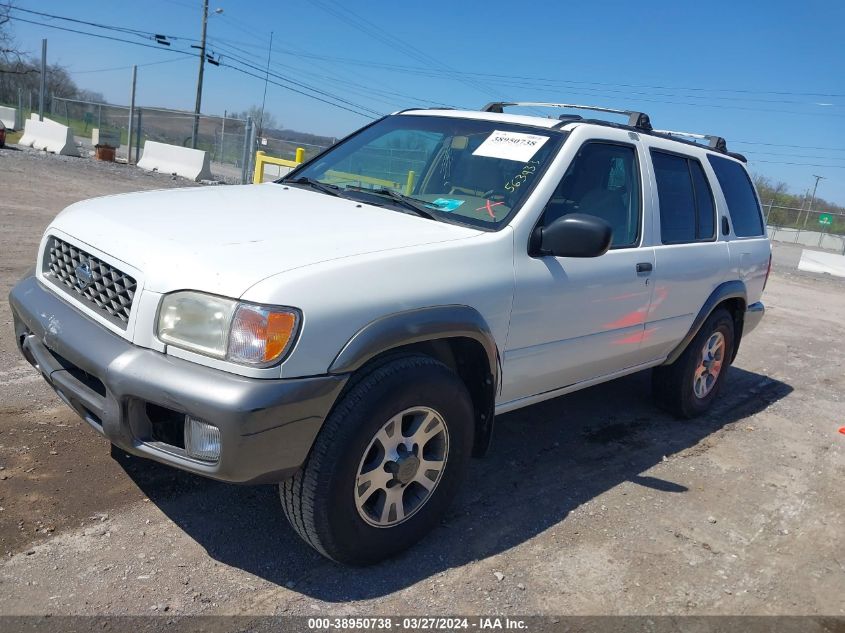 2001 Nissan Pathfinder Se VIN: JN8DR09X01W563933 Lot: 38950738