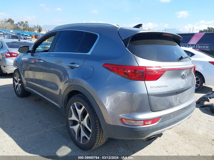 2017 KIA SPORTAGE SX TURBO - KNDPR3A65H7152500