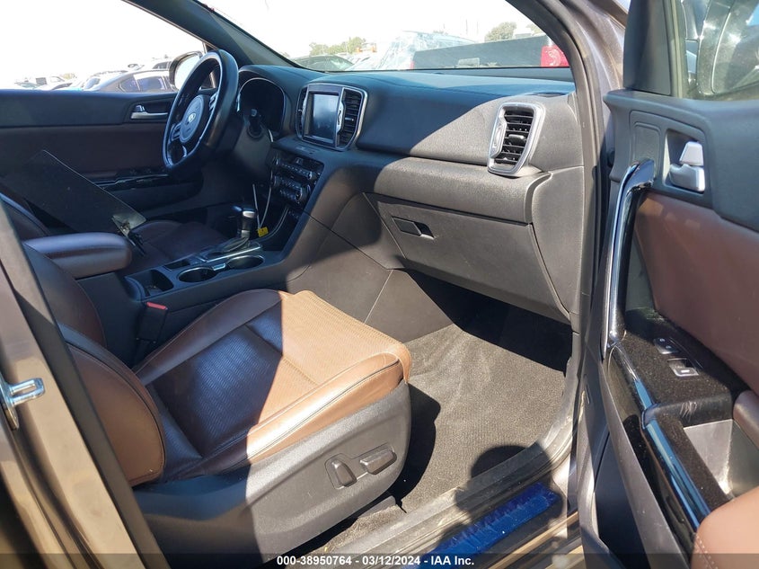 2017 KIA SPORTAGE SX TURBO - KNDPR3A65H7152500