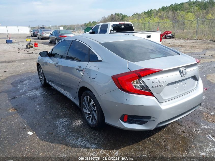 2016 Honda Civic Ex VIN: 19XFC2F72GE074510 Lot: 38950776