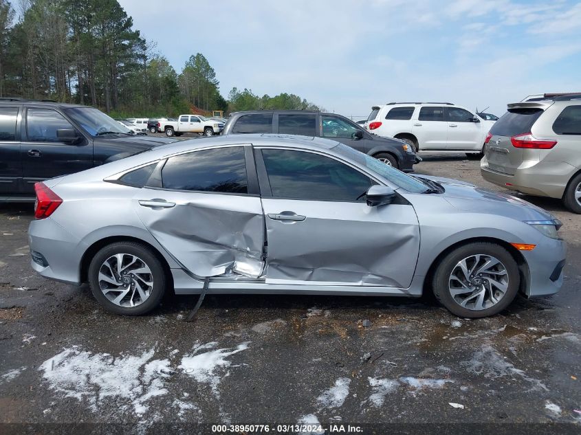 2016 Honda Civic Ex VIN: 19XFC2F72GE074510 Lot: 38950776