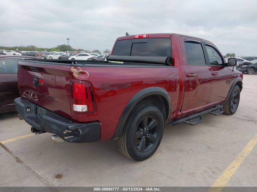 1C6RR6LT7KS698028 2019 Ram 1500 Classic Warlock 4X2 5'7 Box