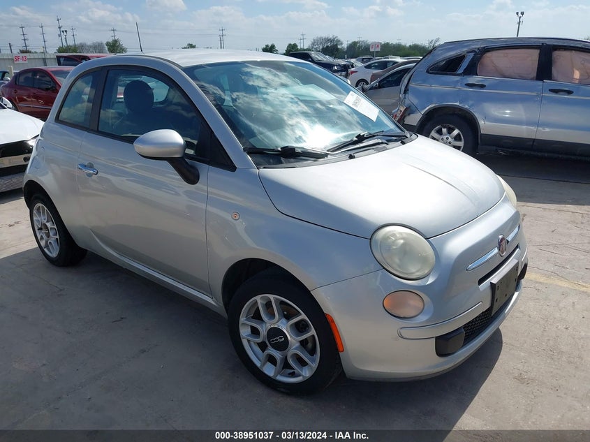 2012 Fiat 500 Pop VIN: 3C3CFFAR1CT124026 Lot: 38951037