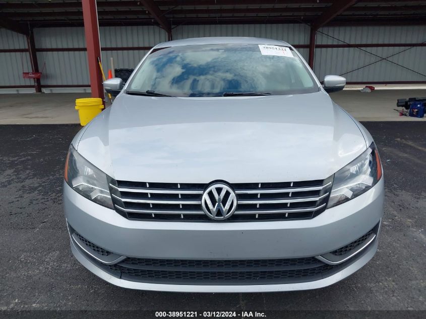 2014 Volkswagen Passat 1.8T Wolfsburg Edition VIN: 1VWAT7A30EC022998 Lot: 38951221