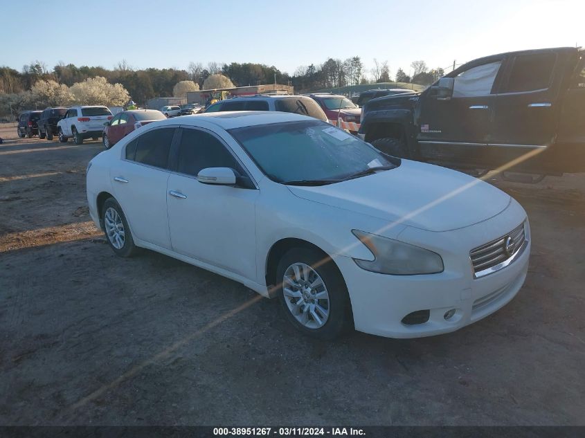 2013 Nissan Maxima 3.5 Sv VIN: 1N4AA5AP1DC825338 Lot: 38951267