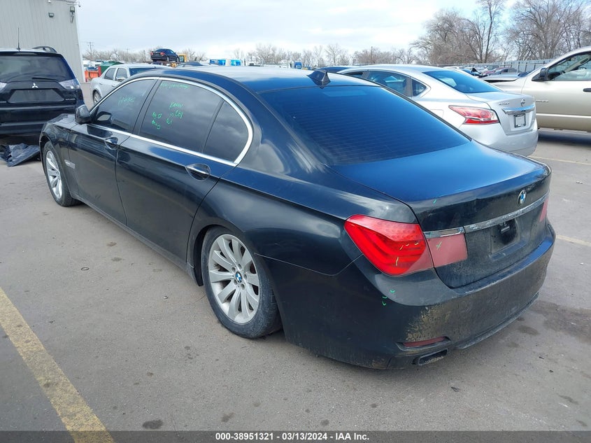 2011 BMW 750Li VIN: WBAKB8C51BCY65051 Lot: 38951321