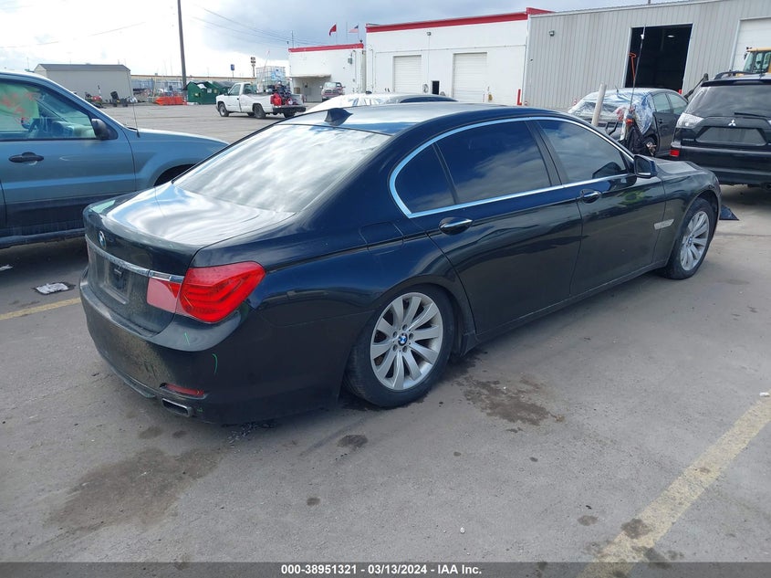 2011 BMW 750Li VIN: WBAKB8C51BCY65051 Lot: 38951321