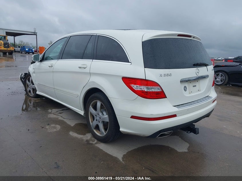 2012 Mercedes-Benz R 350 4Matic VIN: 4JGCB5HE9CA143544 Lot: 38951419