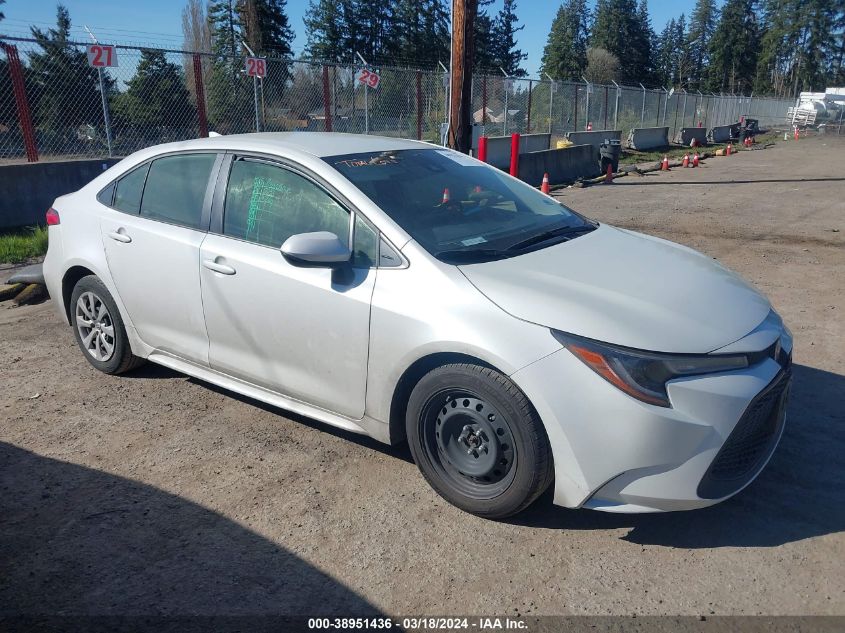 2022 TOYOTA COROLLA LE - JTDEPMAEXNJ206673