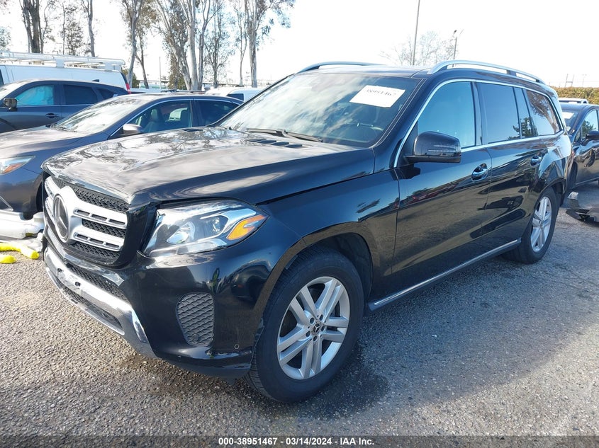 2018 Mercedes-Benz Gls 450 4Matic VIN: 4JGDF6EE4JB046648 Lot: 38951467