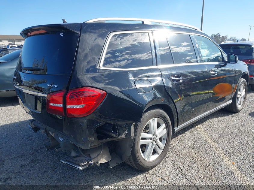 2018 Mercedes-Benz Gls 450 4Matic VIN: 4JGDF6EE4JB046648 Lot: 38951467