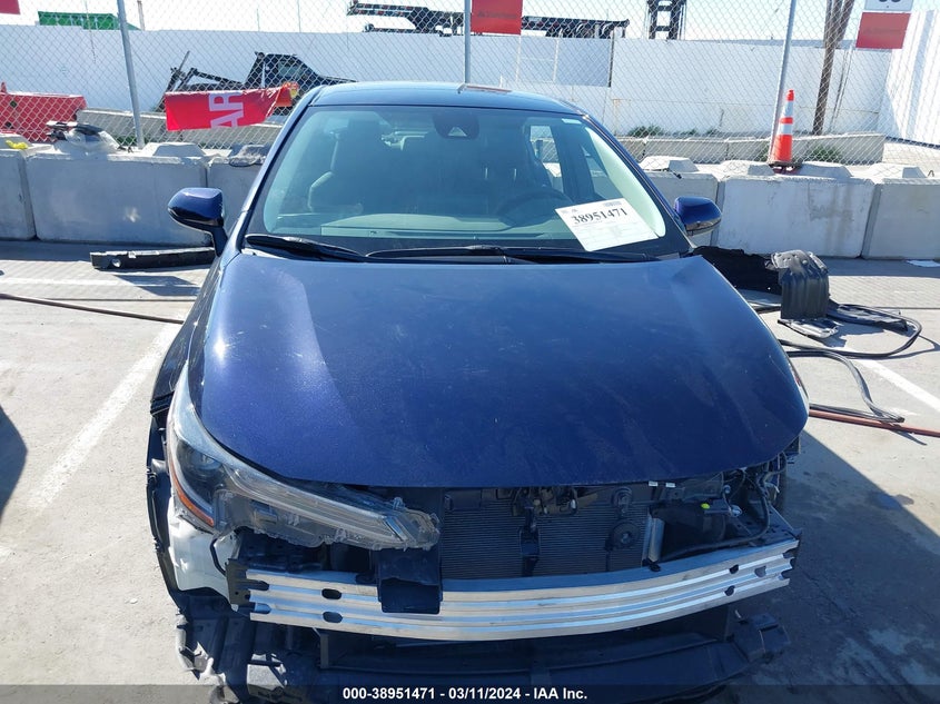 2022 TOYOTA COROLLA LE - 5YFEPMAE1NP343416