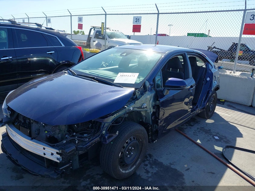2022 TOYOTA COROLLA LE - 5YFEPMAE1NP343416