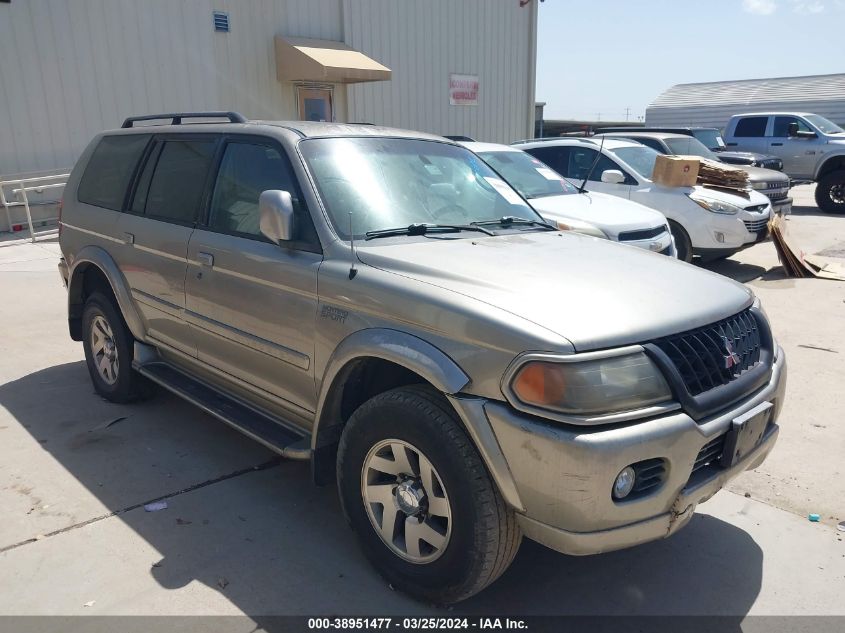 2002 Mitsubishi Montero Sport Ltd VIN: JA4LS41R32J031360 Lot: 38951477