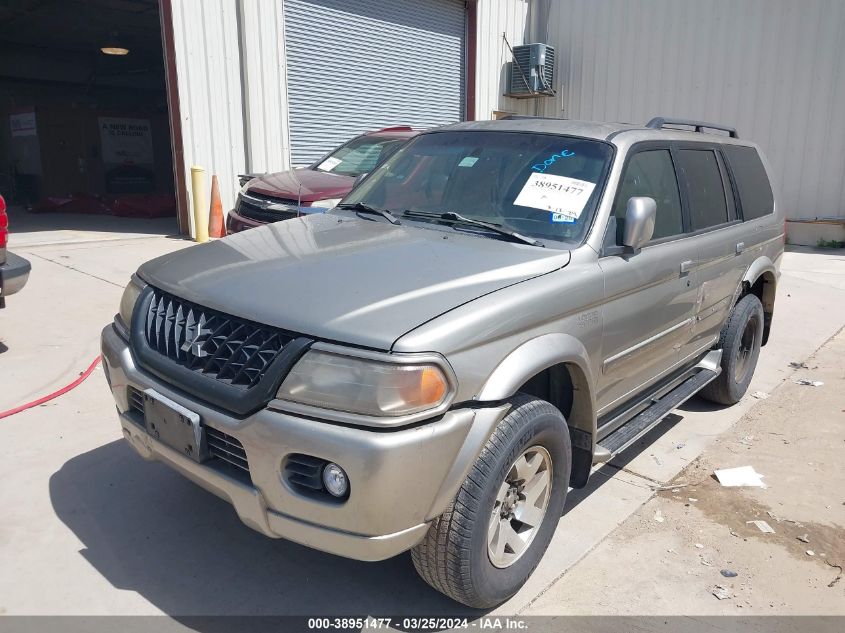 2002 Mitsubishi Montero Sport Ltd VIN: JA4LS41R32J031360 Lot: 38951477