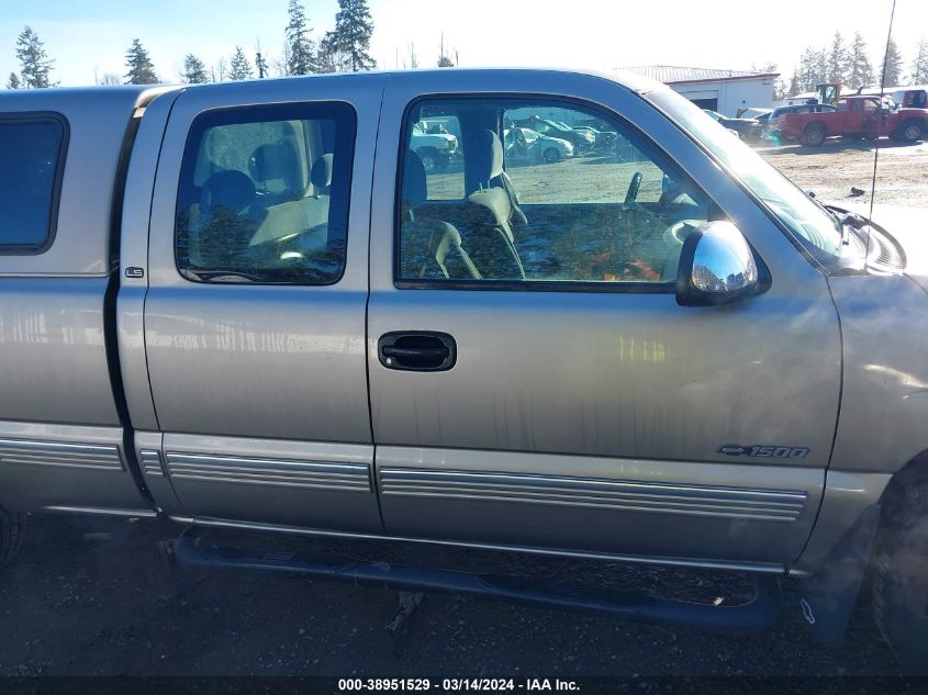 2000 Chevrolet Silverado 1500 Ls VIN: 2GCEC19W7Y1274371 Lot: 38951529