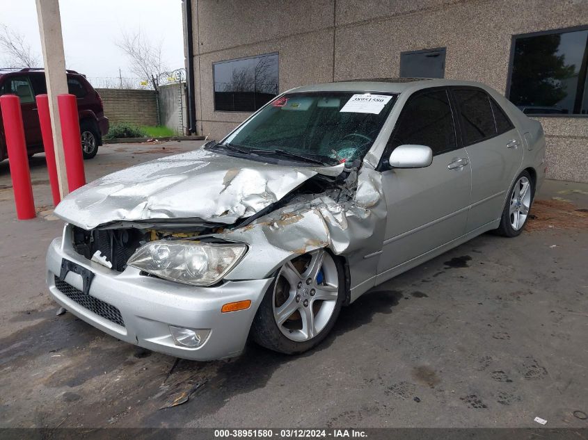 2001 Lexus Is 300 VIN: JTHBD182710023378 Lot: 38951580