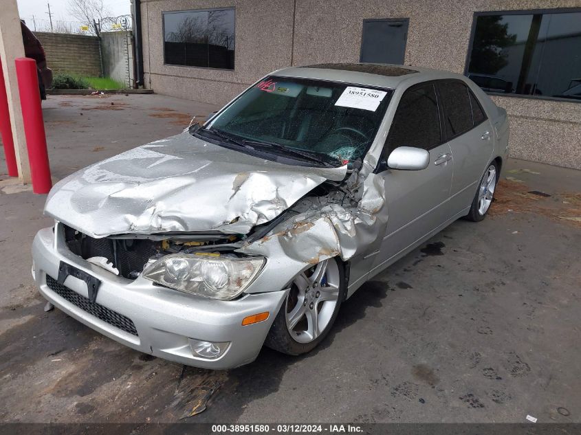 2001 Lexus Is 300 VIN: JTHBD182710023378 Lot: 38951580