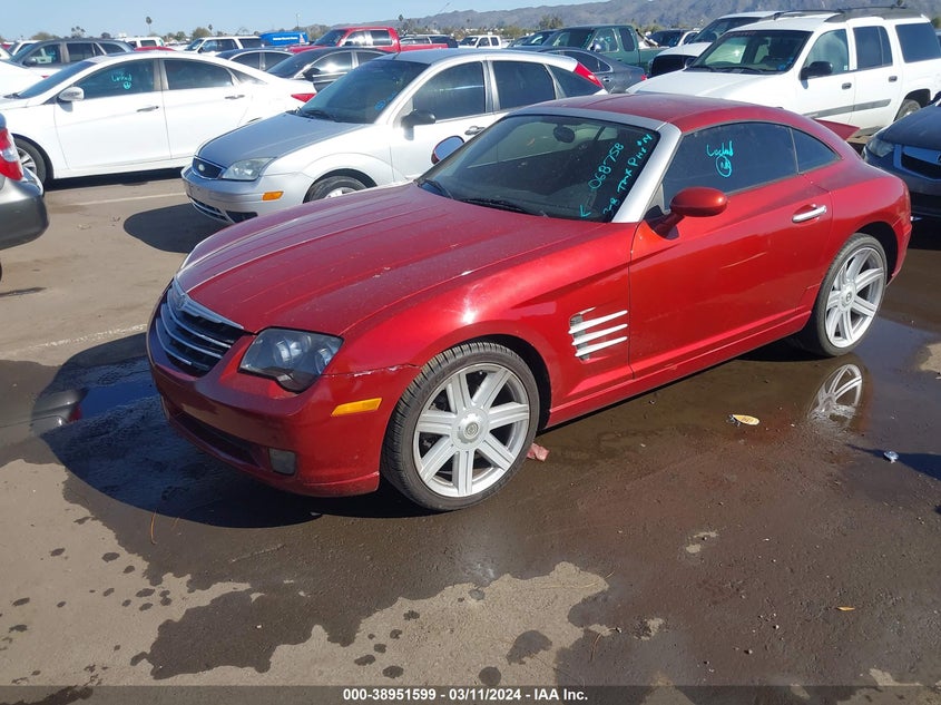 2006 Chrysler Crossfire Limited VIN: 1C3AN69L96X068758 Lot: 38951599