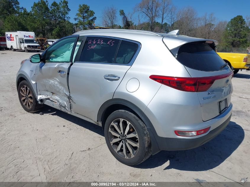 KNDPNCAC4J7373772 2018 Kia Sportage Ex