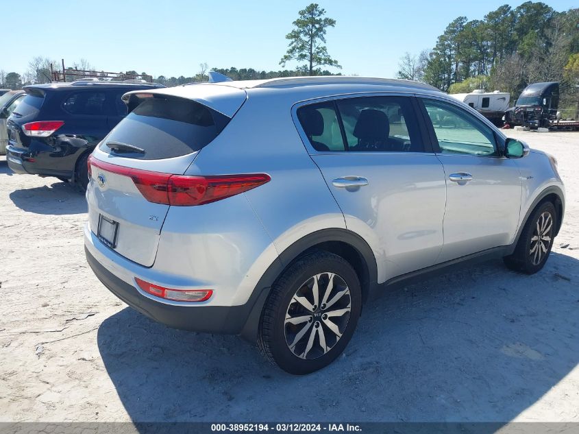 KNDPNCAC4J7373772 2018 Kia Sportage Ex