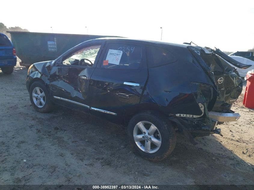 2013 Nissan Rogue S VIN: JN8AS5MT0DW550354 Lot: 38952397