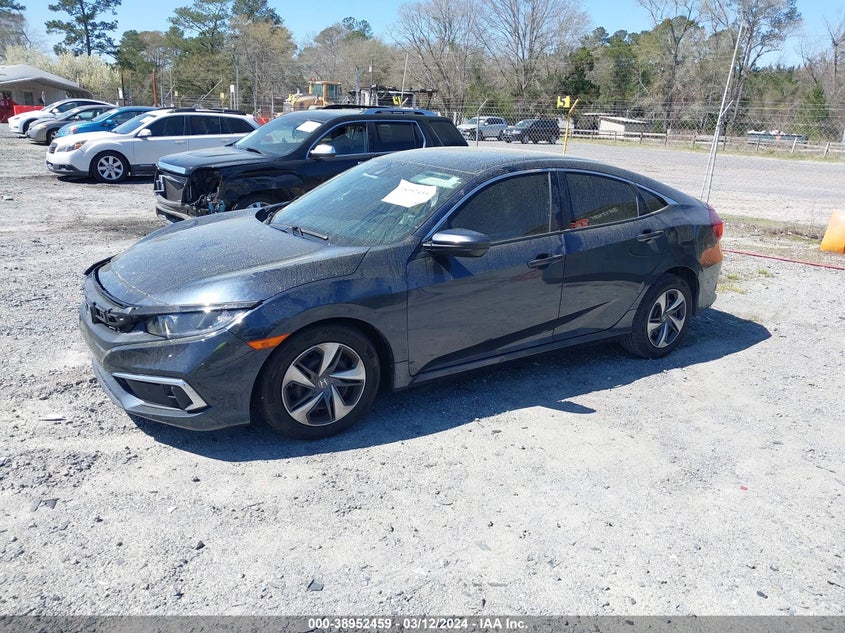 2020 HONDA CIVIC LX - 2HGFC2F65LH553821